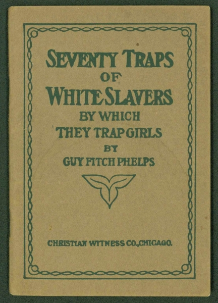 Book cover: Seventy Traps of White Slavers