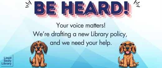 Help us draft a new library policy